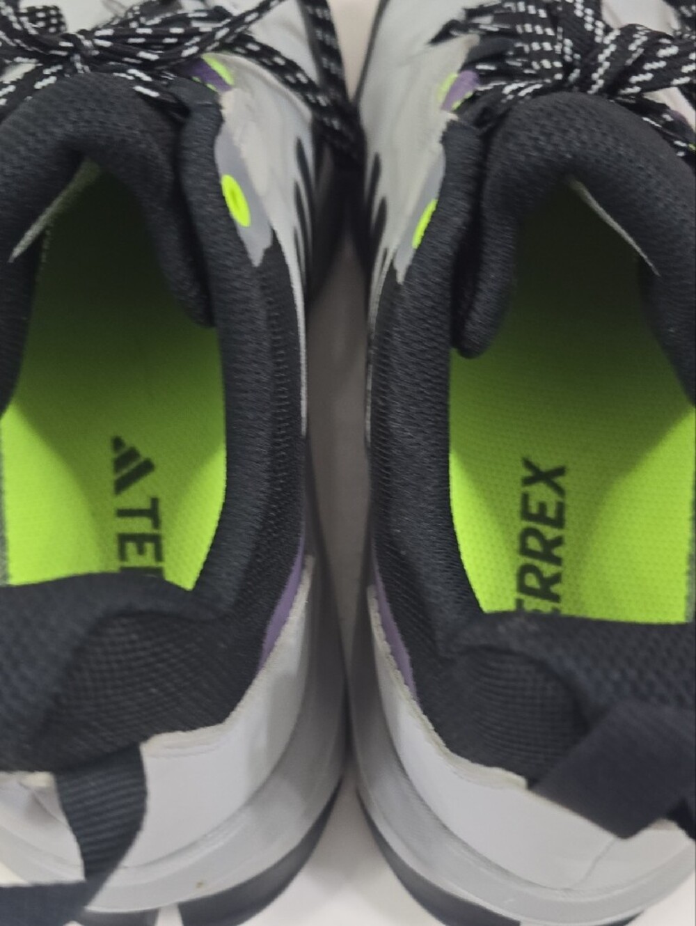 adidas Terrex AX4 Trail Shoes Sz 7.5 — Gray / Black / Purple - Picture 10 of 12